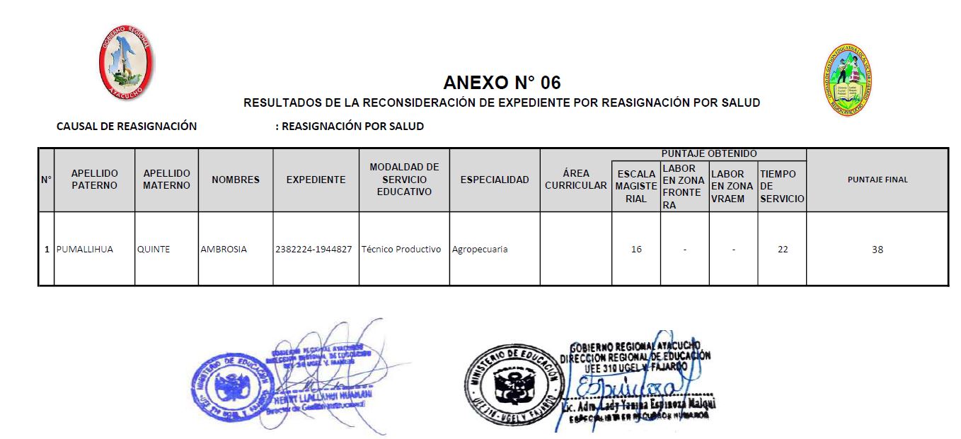 REASIGNACIONPORSALUD