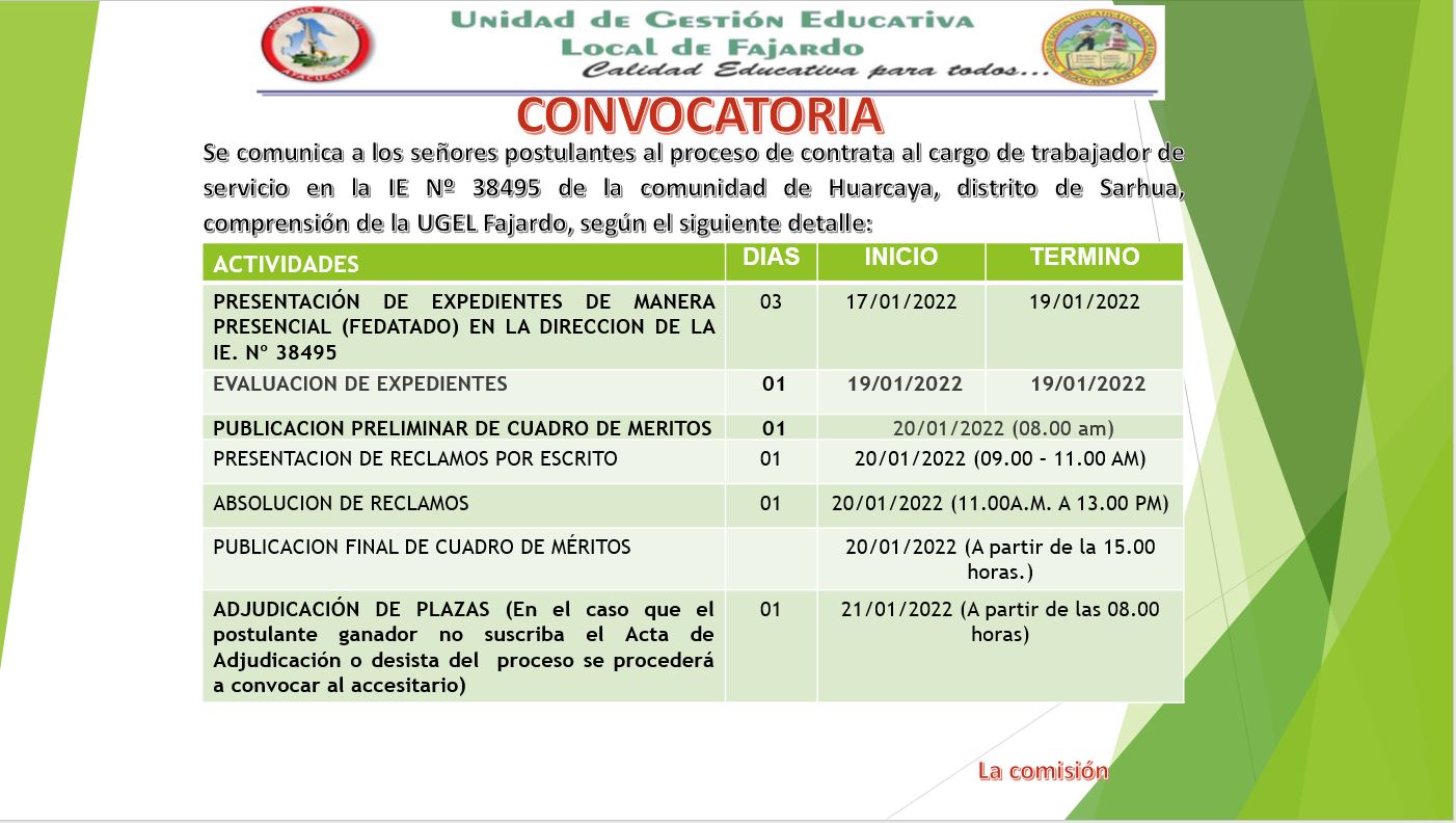 comunicado contrata